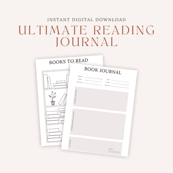 Ultimate Reading Journal